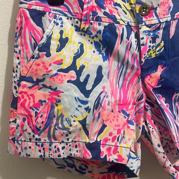 NWOT Lilly Pulitzer The Callahan Short Tropical 2 100% Cotton - Picture 2 of 13
